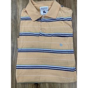 knight of round table orange polo shirt